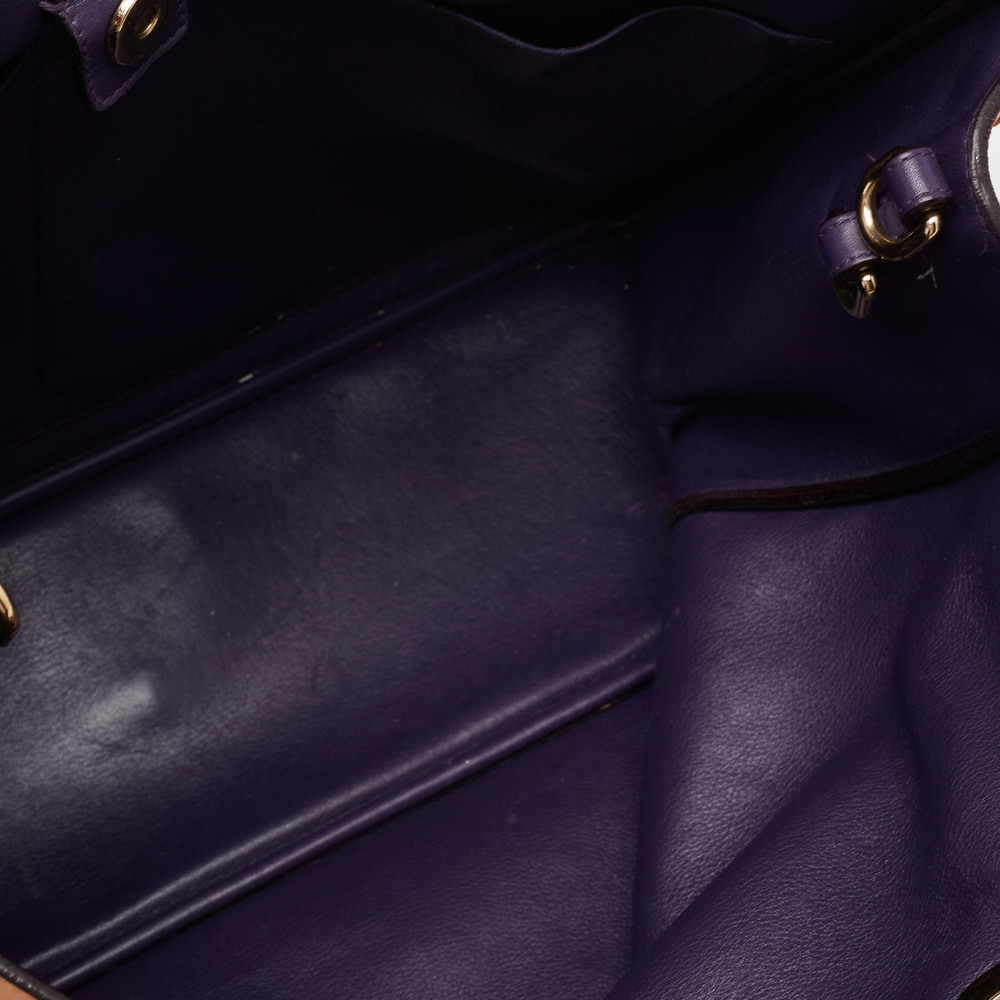DIOR Brown Leather Large issimo Shopper Tote - Picture 8 of 9